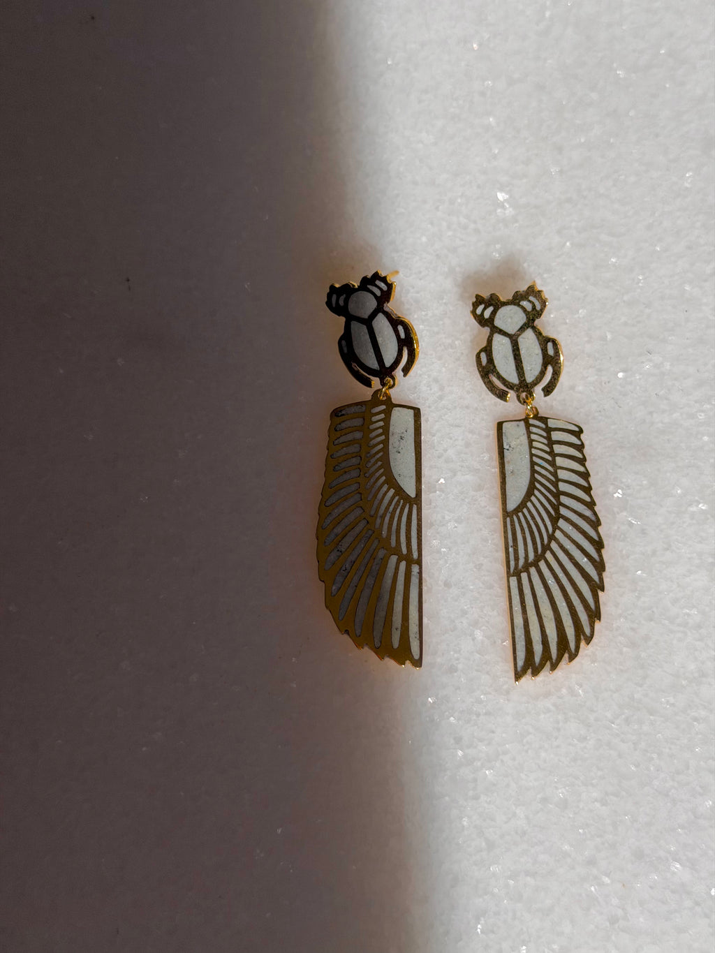 white scarab