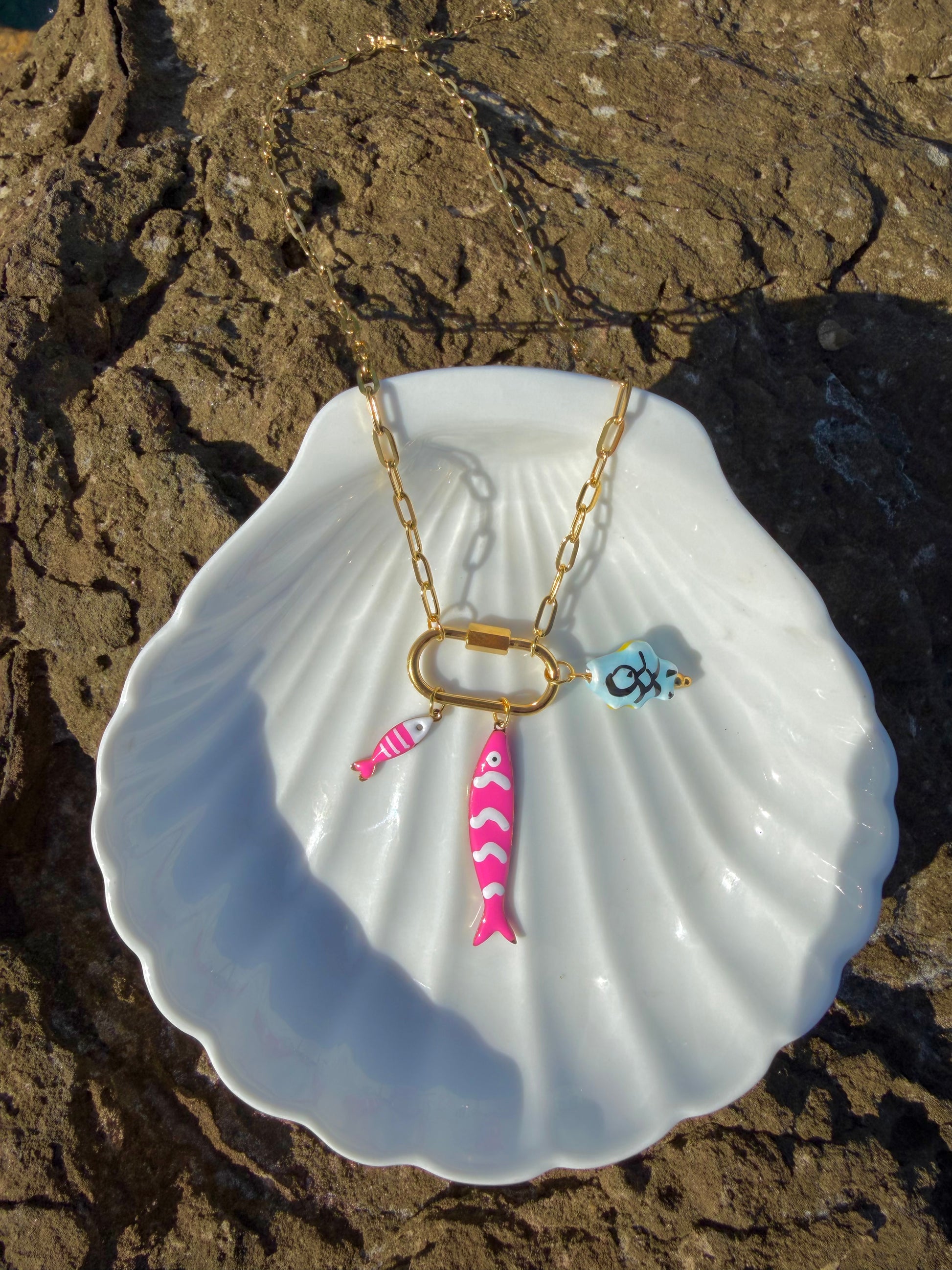 pink fish