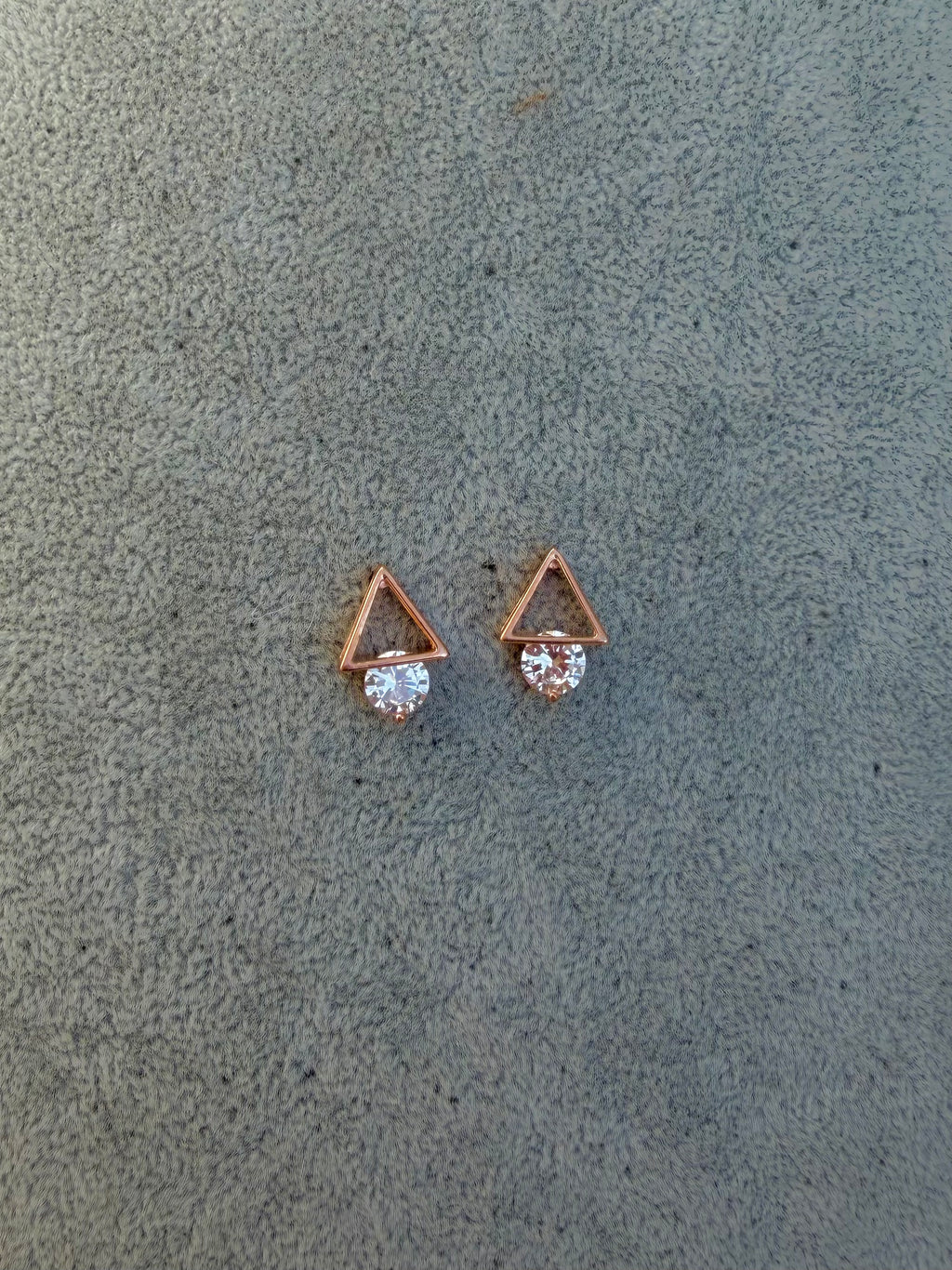 rose gold triangle